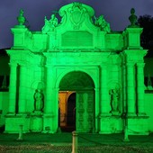 10 ottobre, Giornata Mondiale Salute Mentale: il Portale della Certosa di Collegno illuminato di verde