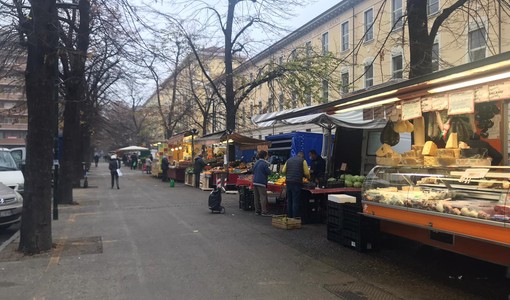 Collegno, spostamento (parziale) del mercato di Santa Maria