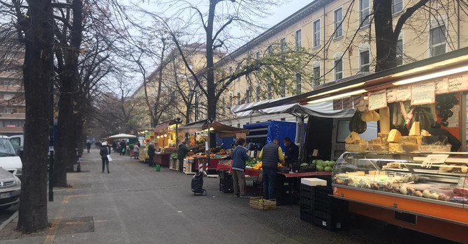 Collegno, spostamento (parziale) del mercato di Santa Maria