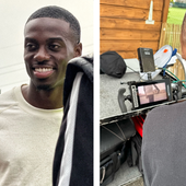 Pianezza, allo Stadio GSD Lascaris le riprese per lo spot di Verizon con Timothy Weah