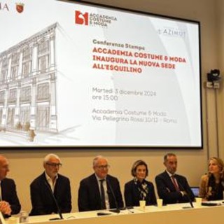 Roma, inaugurata la nuova sede dell'Accademia Costume e Moda all'Esquilino