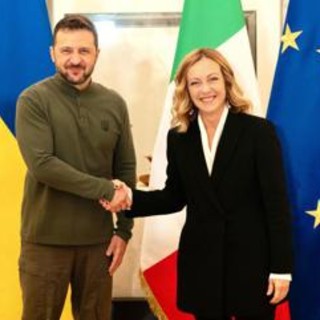 Ucraina, Meloni riceve Zelensky: &quot;Sostegno Italia a 360 gradi&quot;