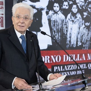 Mattarella “Mai più Auschwitz, regime fascista fu complice”