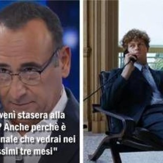 Sanremo in uno scatto, la finale e l'invito di Conti a Sinner: la vignetta di Osho