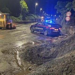 Frana in strada a Gragnano, ordinanza per evacuare 20 persone